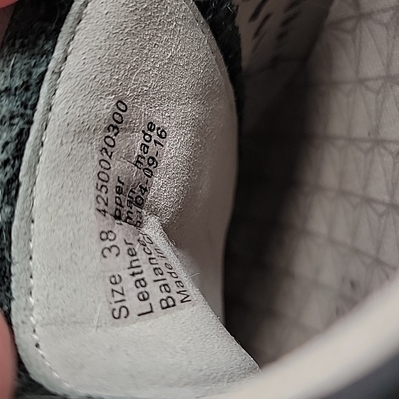 Dansko Charlie Black Leather Perforated Lace Up Sneaker Support EU 38 US 7.5 - Picture 14 of 16